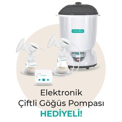 Mamajoo 5 İşlevli Buhar Sterilizatörü & Elektronik USB Çiftli Göğüs Pompası Hediyeli - Thumbnail