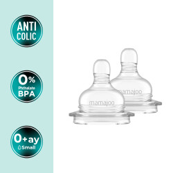 Mamajoo Anticolic Bottle Teat Fast Flow & Storage Box - Thumbnail