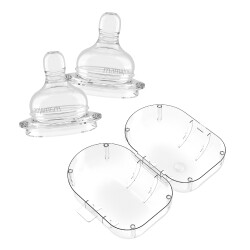  - Mamajoo Anticolic Bottle Teat Thicker Flow & Storage Box