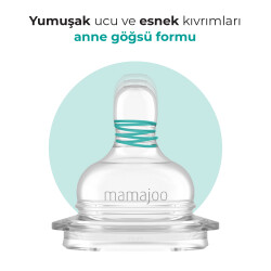 Mamajoo Anticolic Bottle Teat Thicker Flow & Storage Box - Thumbnail