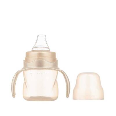 Mamajoo Auslaufsichere Trink-Lernbecher Pearl 160ml mit Griff & Anti-Kolik Weicher Schnabel