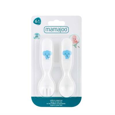 Mamajoo Baby Design Löffel & Gabel Set Elefant