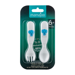 Mamajoo Design Spoon & Fork Set Elephant - Thumbnail