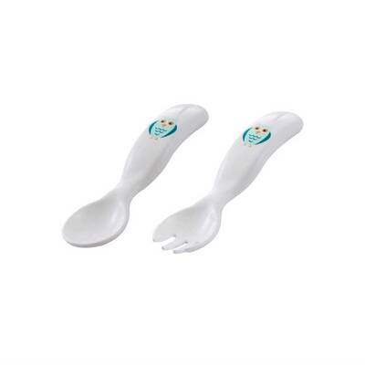 Mamajoo Design Spoon & Fork Set Owl