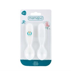 Mamajoo - Mamajoo Design Spoons Set White & Owl