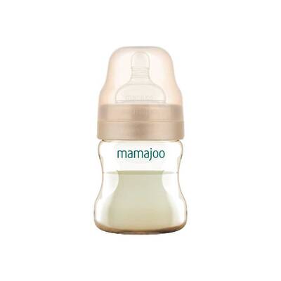 Mamajoo Gold Plus Biberon 150 ml & Anti-Kolik Silikon Biberon Emziği S