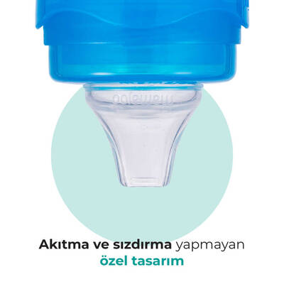 Mamajoo Kulplu Alıştırma Bardağı 160 ml / Mavi