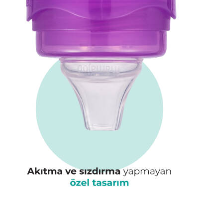 Mamajoo Kulplu Eğitici Bardak 160 ml / Mor