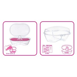 Mamajoo Nipple Protectors Set with Sterilization & Storage Box - Thumbnail