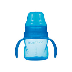 Mamajoo Non Spill Training Cup Blue 160ml with Handle - Thumbnail