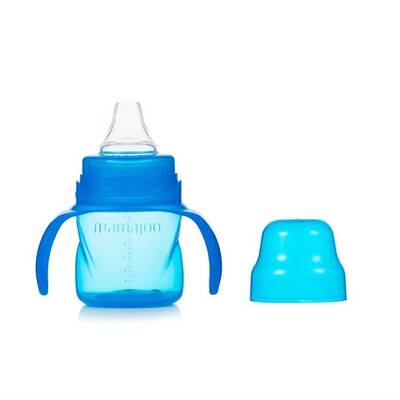 Mamajoo Non Spill Training Cup Blue 160ml with Handle