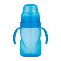 Mamajoo Non Spill Training Cup Blue 270ml with Handle - Thumbnail