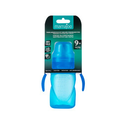 Mamajoo Non Spill Training Cup Blue 270ml with Handle - Thumbnail