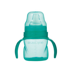 Mamajoo Non Spill Training Cup Green 160ml with Handle - Thumbnail