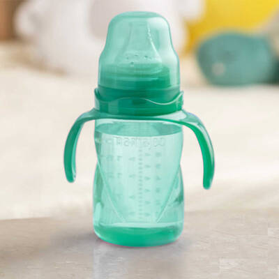 Mamajoo Non Spill Training Cup Green 160ml with Handle