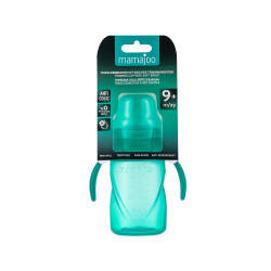 Mamajoo Non Spill Training Cup Green 270ml with Handle - Thumbnail