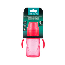 Mamajoo Non Spill Training Cup Pink 270ml with Handle - Thumbnail