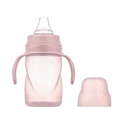 Mamajoo Non Spill Training Cup Powder Pink 270ml with Handle - Thumbnail