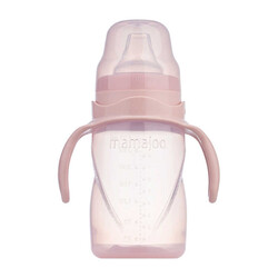 Mamajoo Non Spill Training Cup Powder Pink 270ml with Handle - Thumbnail