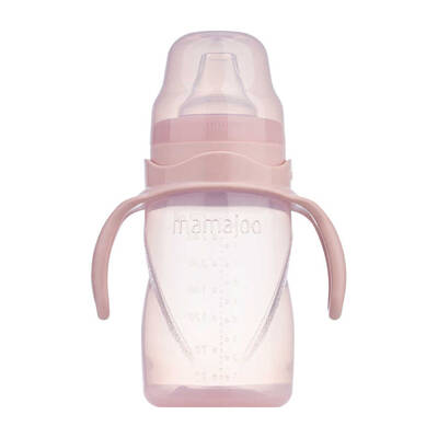 Mamajoo Non Spill Training Cup Powder Pink 270ml with Handle