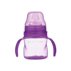 Mamajoo Non Spill Training Cup Purple 160ml with Handle - Thumbnail