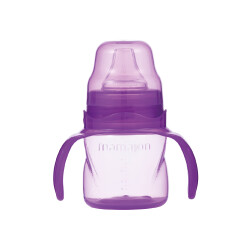  - Mamajoo Non Spill Training Cup Purple 160ml with Handle