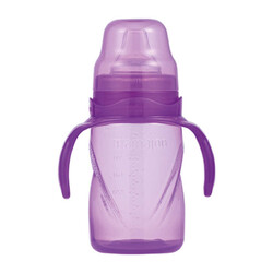 Mamajoo Non Spill Training Cup Purple 270ml with Handle - Thumbnail