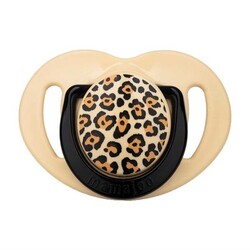 Mamajoo Orthodontic Design Soother Beige Leopard with Sterilization & Storage Box 12+ months - Thumbnail