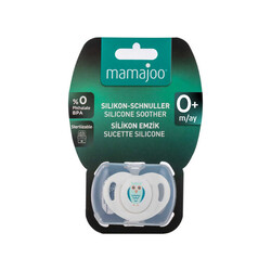 Mamajoo Orthodontic Design Soother Owl & White with Storage Box / 0+ Months - Thumbnail