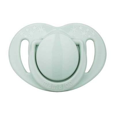 Mamajoo Orthodontic Design Soother Powder Green with Sterilization&Storage Box 0+ months