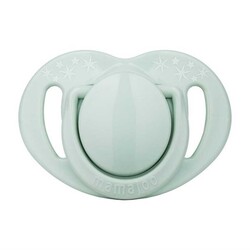 Mamajoo Orthodontic Design Soother Powder Green with Sterilization&Storage Box 12+ months - Thumbnail