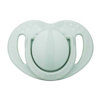 Mamajoo Orthodontic Design Soother Powder Green with Sterilization&Storage Box 12+ months