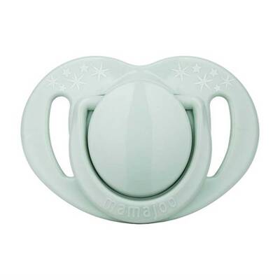 Mamajoo Orthodontic Design Soother Powder Green with Sterilization&Storage Box 6+ months