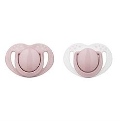 Mamajoo - Mamajoo Orthodontic Design Soother Powder Pink with Sterilization&Storage Box 12+ months