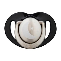 Mamajoo Orthodontic Design Soothers Pearl & Black with Sterilization & Storage Box / Night & Day 12+ months - Thumbnail