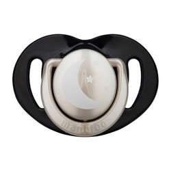 Mamajoo Orthodontic Design Soothers Pearl & Black with Sterilization & Storage Box / Night & Day 6+ months - Thumbnail