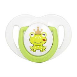 Mamajoo Orthodontic Design Twin Soothers (Green-Frog Prince) 0+ months - Thumbnail