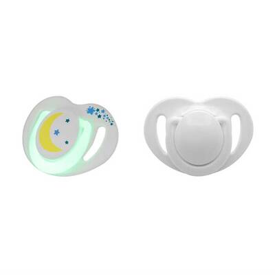 Mamajoo Orthodontic Design Twin Soothers (Night & Day) 0+ months