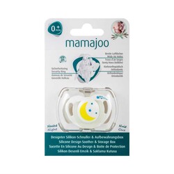 Mamajoo Orthodontic Soother Night & Day with Storage Box / 0+ Months - Thumbnail