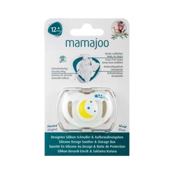 Mamajoo Orthodontic Soother Night & Day with Storage Box / 12+ Months - Thumbnail