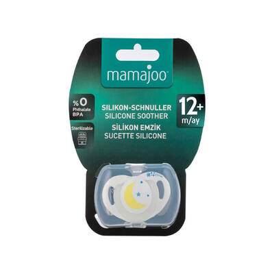 Mamajoo Orthodontic Soother Night & Day with Storage Box / 12+ Months