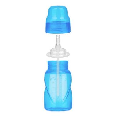 Mamajoo Akıtmaz Antikolik Pipetli Bardak 270 ml / Mavi