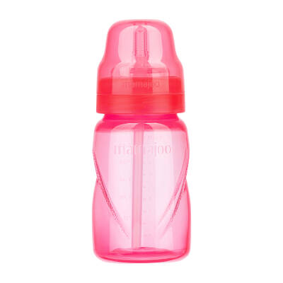 Mamajoo Akıtmaz Antikolik Pipetli Bardak 270 ml / Pembe