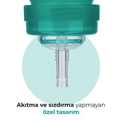 Mamajoo Akıtmaz Antikolik Pipetli Bardak 270 ml / Yeşil