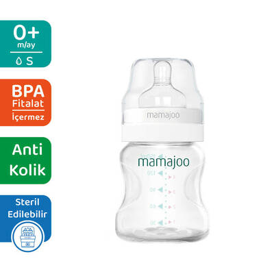 Mamajoo Silber Babyflasche 150 ml