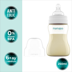 Mamajoo Silber Babyflasche 250 ml - Thumbnail