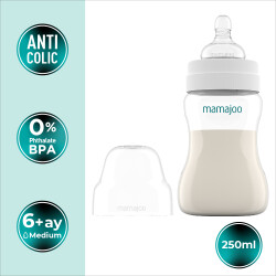 Mamajoo Silber Babyflasche 250 ml - Thumbnail