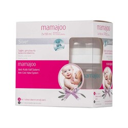 Mamajoo Silber Babyflaschen 150 ml Doppelpack - Thumbnail