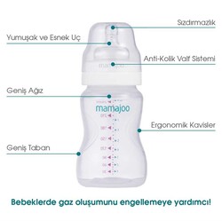 Mamajoo Silber Babyflaschen 150 ml Doppelpack - Thumbnail