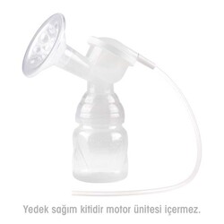 Mamajoo Silikon Konfor Başlıklı Yedek Sağım Kiti ve Silikon Hortum / 160ml - Thumbnail